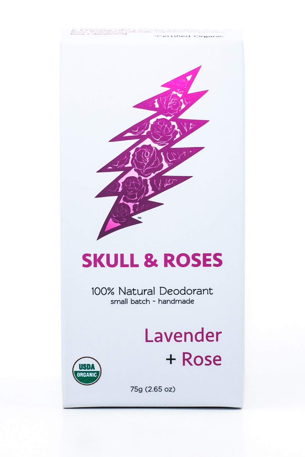 Grateful Dead Organic Deodorant - Skull & Roses